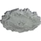 Ekena Millwork Plymouth Ceiling Medallion (Fits Canopies up to 1 5/8"), 16 3/4"OD x 1 3/8"P, Primed White CM16PL - alternate 3